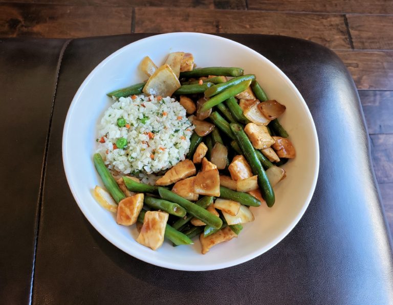 Green Beans & Chicken Stir-Fry