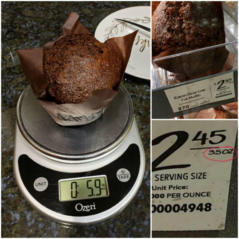 Read more about the article ALWAYS weigh your food!