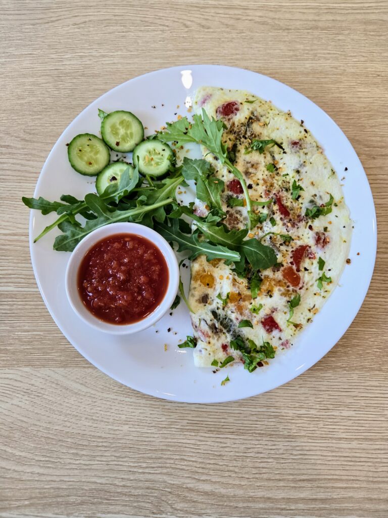 Egg White Omelette